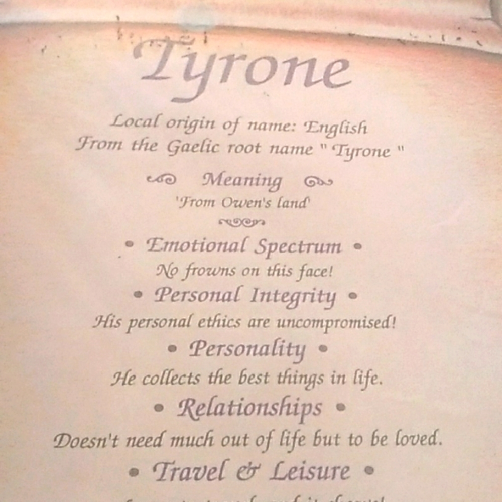 Tyrone (Name)